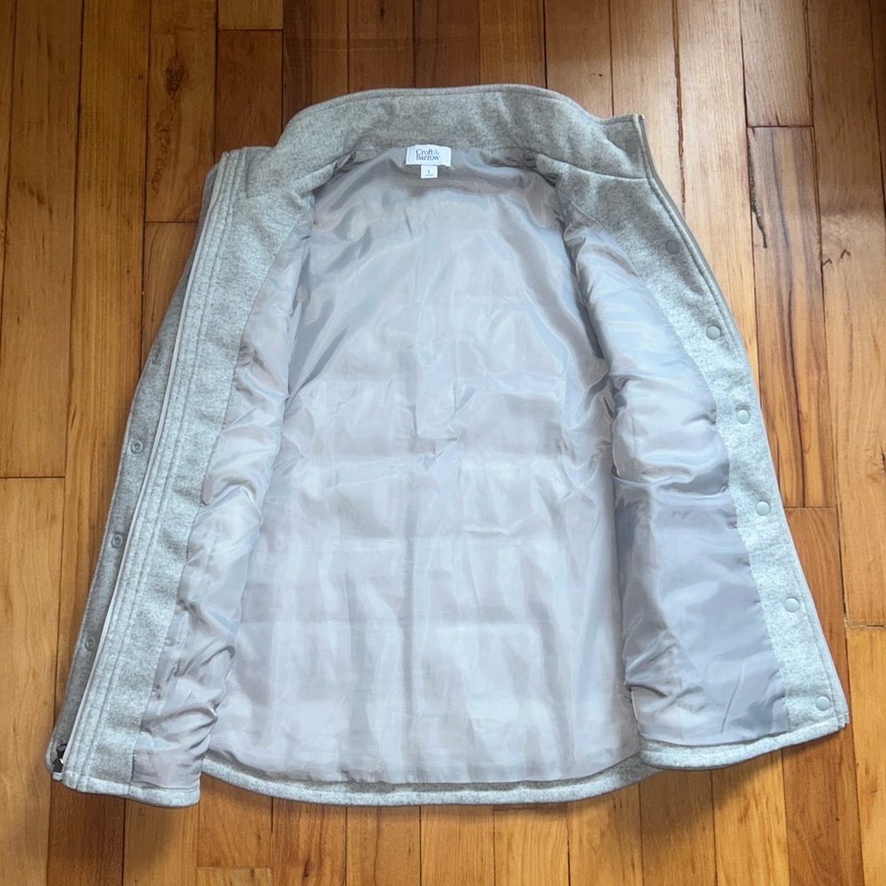 Craft and Barrow Gray Vest - Picture 4 of 6